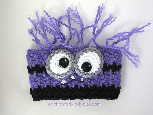 Evil Purple Minion Cup Cozy photo 2
