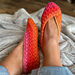 Star Slippers pattern 