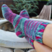 Tunisian Socks pattern 