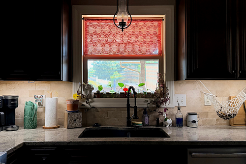 Honeycomb Filet Curtains