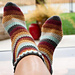 Herringbone Socks pattern 