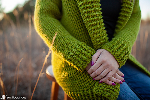 Ravelry: Tunisian Short Row Cardi pattern by Ashlea Schumaker