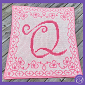 Interlocking crochet sample by On A Poad Trip