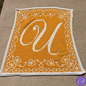 Mosaic crochet sample by Darcie Russell