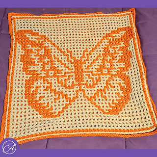 Interlocking crochet sample by CynCityCrochet