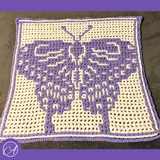 Interlocking crochet sample by Sonjia Schultz