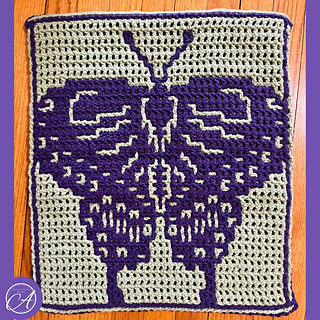 Interlocking crochet sample by Divya Tellakula