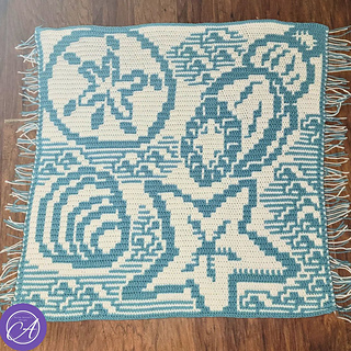 Mosaic (original) crochet sample by Marie Sparks