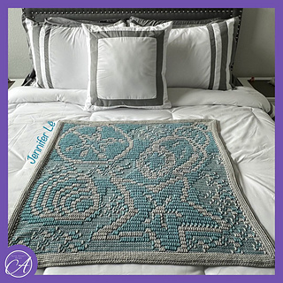 Mosaic (adjusted, solid) crochet sample by JLe512