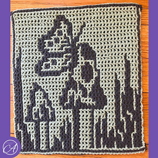 Interlocking crochet sample by Divya Tellakula