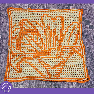 Interlocking crochet sample by CynCityCrochet