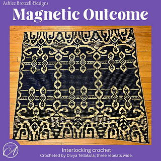 Interlocking crochet by Divya Tellakula