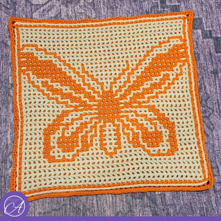 Interlocking crochet sample by CynCityCrochets