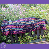 Interlocking crochet sample by Monique