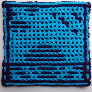 Crocheted by Kate Dudman