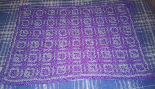 Interlocking technique done by Dawn Haynes