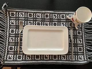 Crocheted by CarolinevdB, mosaic technique