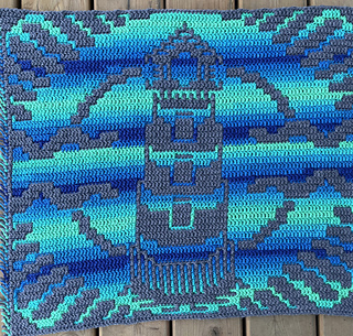 Overlay Mosaic Version, crocheted by Angela Kermack