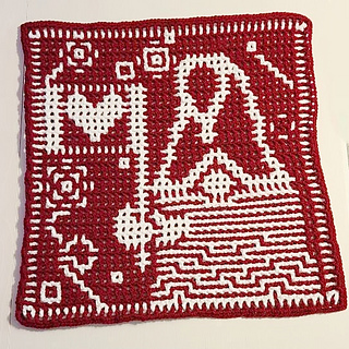 Wrong side, Interlocking Crochet by cyncitycrochets
