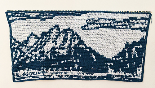 Overlay mosaic crochet by Kami
