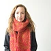 Paisley Scarf pattern 