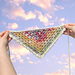 Scalloped Edge Bandana pattern 