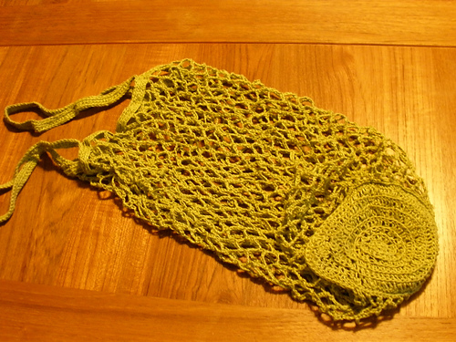 Linen Pouch Bag (Crochet or Knit) photo 6