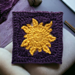 Tangled Sun Granny Square pattern
