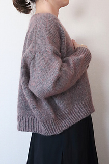 wearing Size S with 52 cm positive ease.