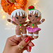 Christmas Gingerbread Boy and Girl pattern 