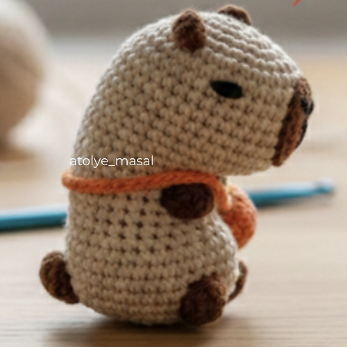 Snap Stress Toy Capybara