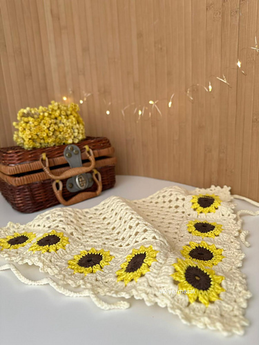 Sunflower 2 in 1 Belt Bandana