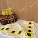 Sunflower 2 in 1 Belt Bandana pattern