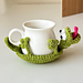 Lizard Coaster Jewelry Holder pattern 