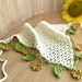 2 in 1 Sunflower Belt Bandana pattern 
