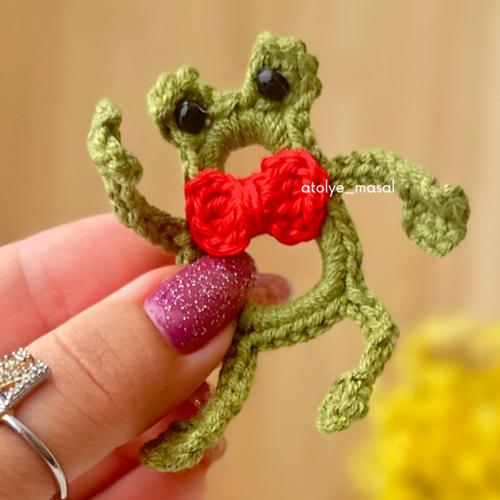 Frog Glasses Holder Can Tab