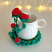 Rose Coaster Jewelry Holder pattern