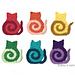 Swirly Cat pattern 