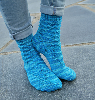 Ravelry: Triangle Socks pattern by Aud Bergo