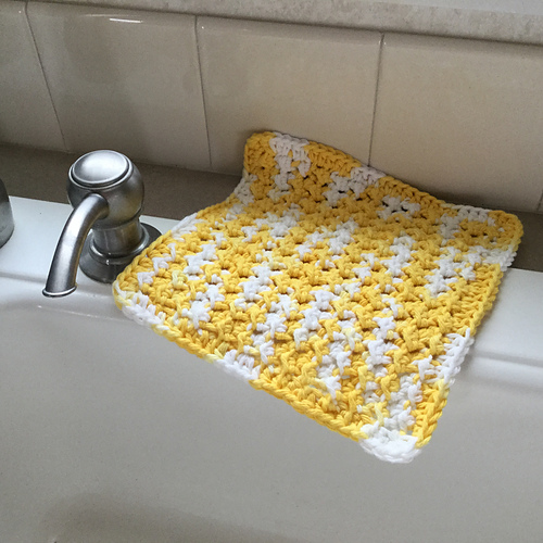 Crunchy Stitch Dishcloth photo 8