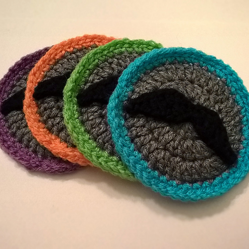 Mustache Coaster photo 1