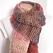 Easy dropstitch scarf pattern pattern 