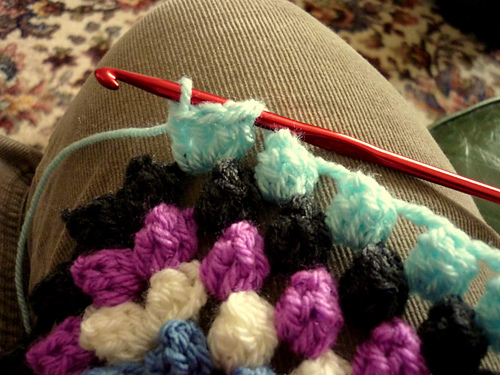 Granny Bobble Blanket photo 3