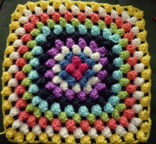 Granny Bobble Blanket photo 4