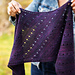 Lacy Lakes Bias Scarf pattern 