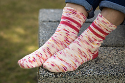Striped Socks in Rose Canyon