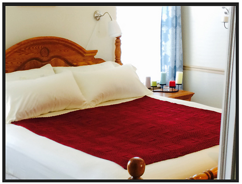 Cozy Squares Blanket photo 3