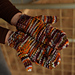 Intertwined Knit Mittens pattern 
