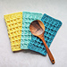 Waffle Stitch Dishcloth pattern 