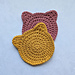 Cat Coaster pattern 
